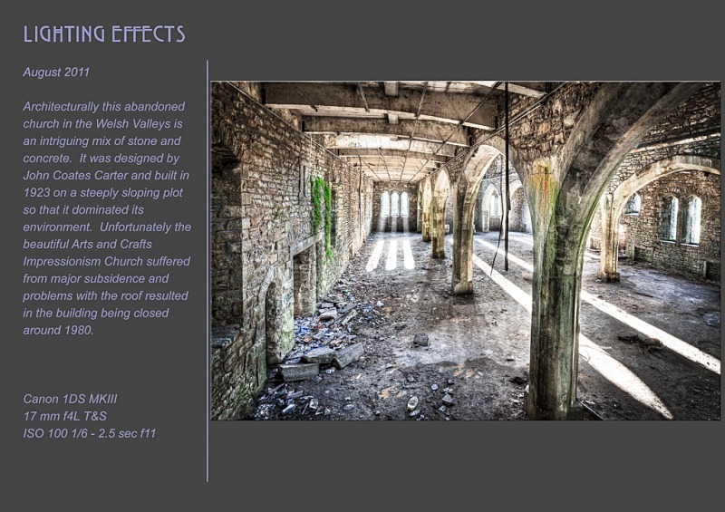 Lighting effects - Abandoned & Discarded