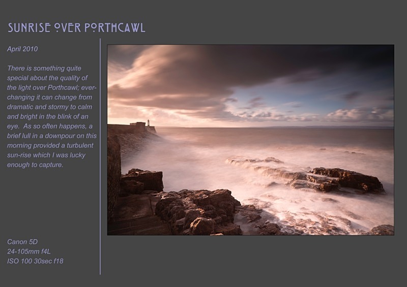 porthcawl sunrise - Land & Sea