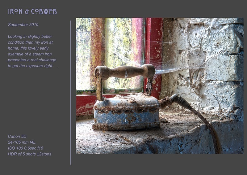 iron  cobweb - Abandoned & Discarded