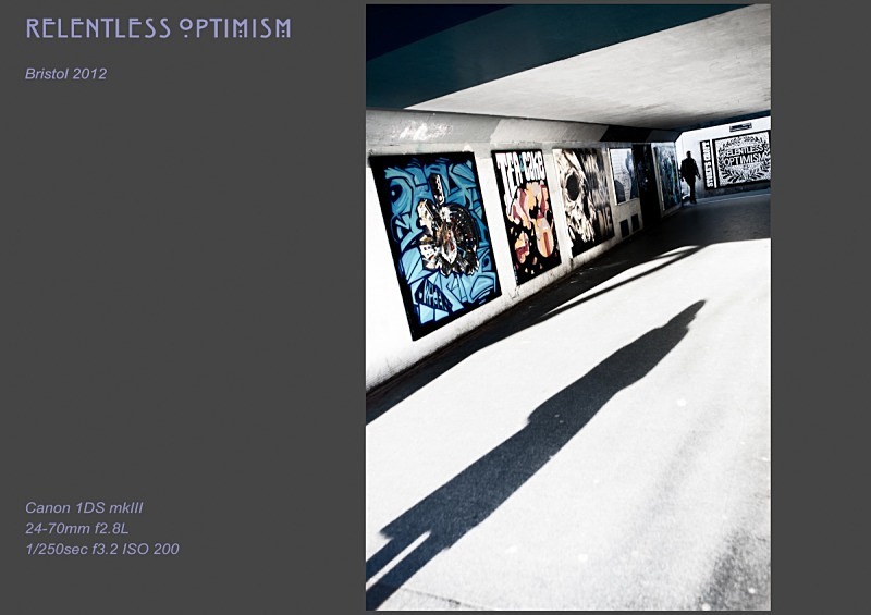 relentless optimism - Street Art & Graffiti
