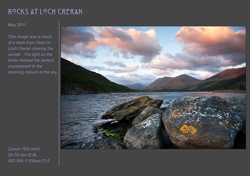 rocks at loch crenan - Land & Sea