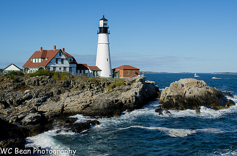 Portland Head Light - Water