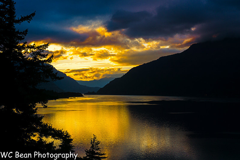 Gorge Sunset - Water