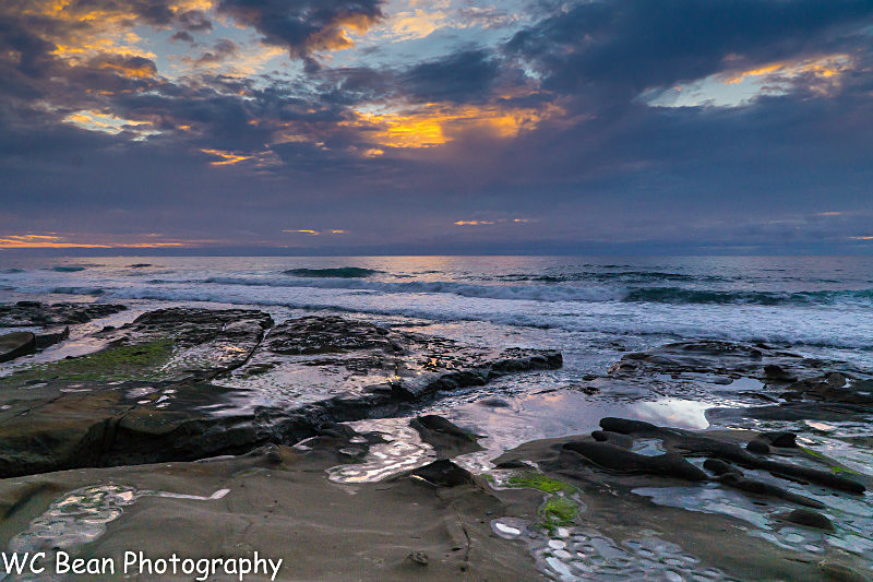 Potholes sunset - Water