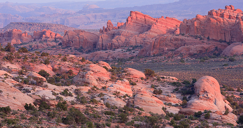 Klondike Bluffs Sunset - Deserts