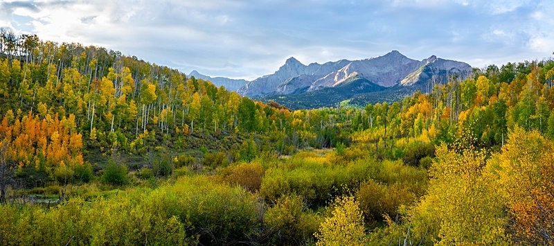 Last Dollar Road view - 2022 Fall Colors