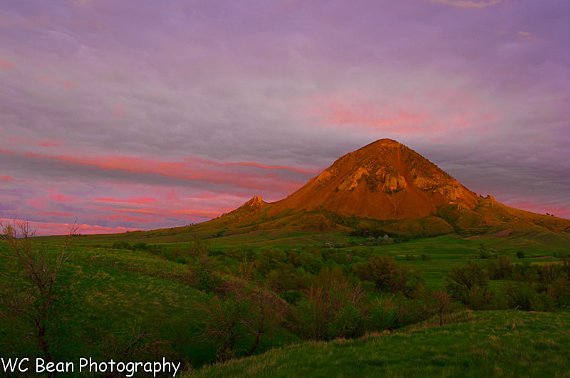 Bear Butte Sunset - Sunrise, Sunset