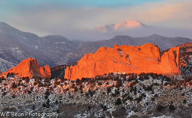 New Year's Day at Garden of the Gods - Sunrise, Sunset