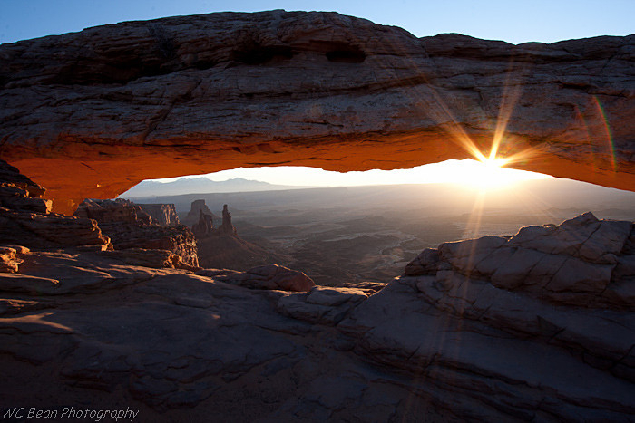 Mesa Arch Sunstar - Deserts
