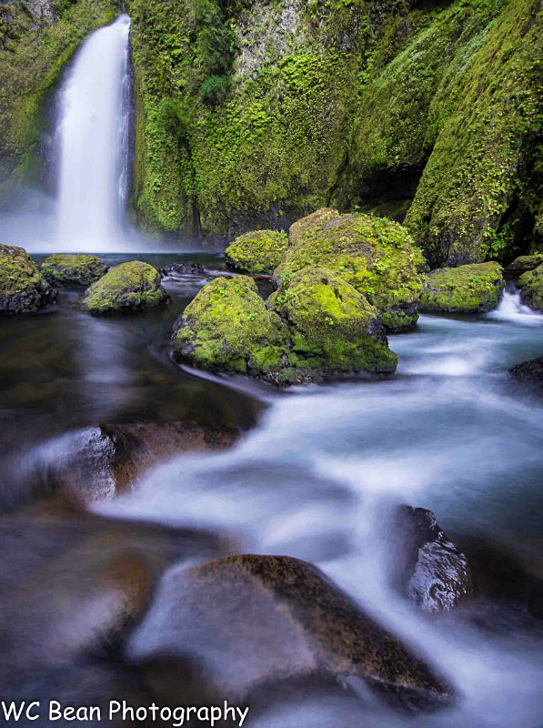 Wahclella Falls - Water