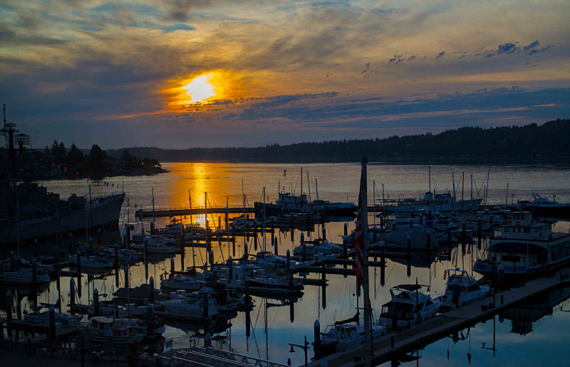 Bremerton Sunrise - Water