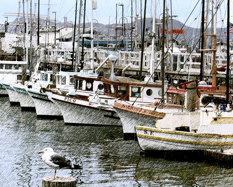 Graphic Boats - Photoshop Fun and Abstracts