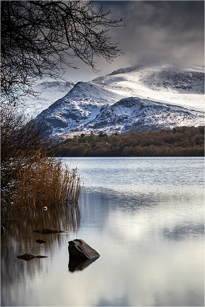 Llyn and Snow - Wales