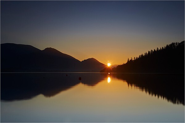 The Sun Rises - Cumbria
