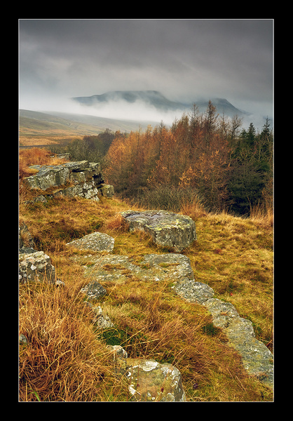 Mist on the Fells - Yorkshire