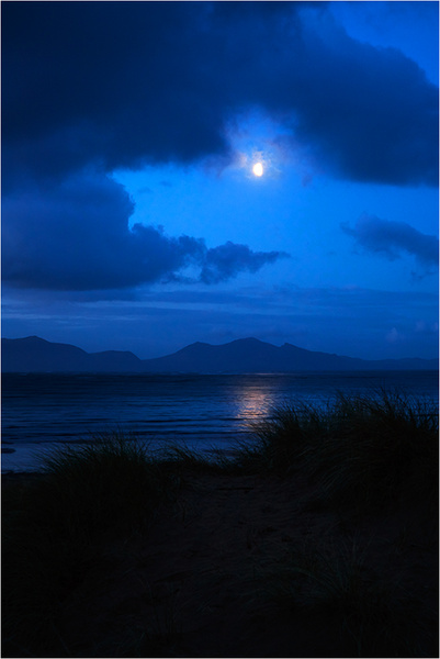 Moon Over Menai - Wales