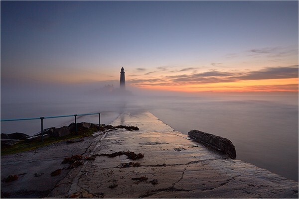 Mist at St Mary's - Northumberland Area