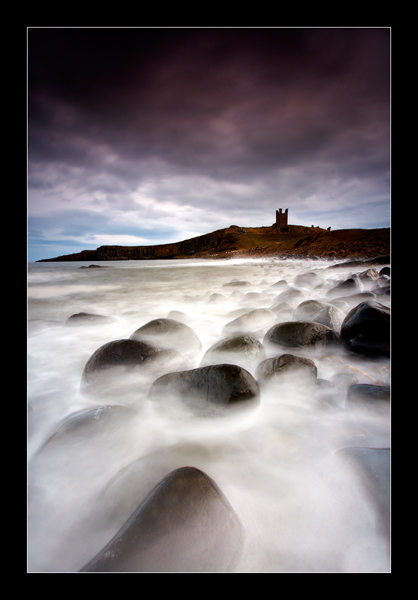 Dunstanburgh at High Tide - Northumberland Area