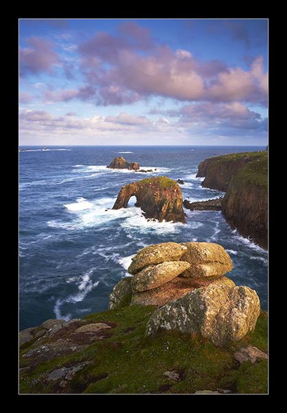 Sunlit Stacks - Cornwall