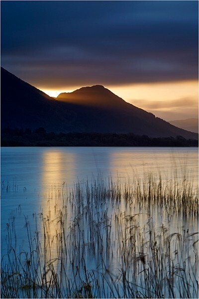 A Shaft of Golden Light - Cumbria