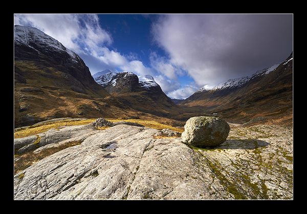 The narrow Glen - Mainland Scotland