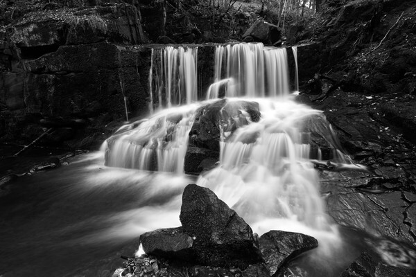 Jepsons Clough in Mono - North West England
