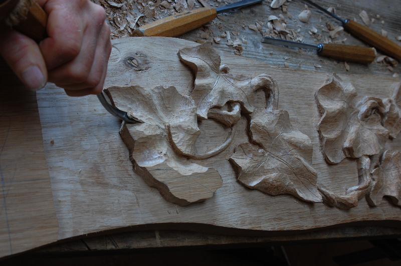 Relief Carvings For Bespoke Kitchens.