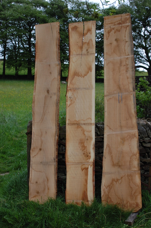 Selection Of Beautiful English Figured Woods.