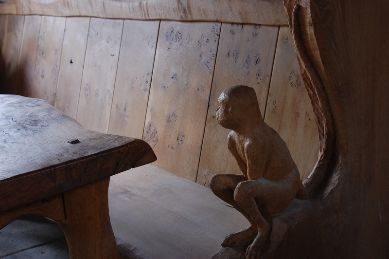 Hand Carved Bench Seating | Free Standing Kitchens.