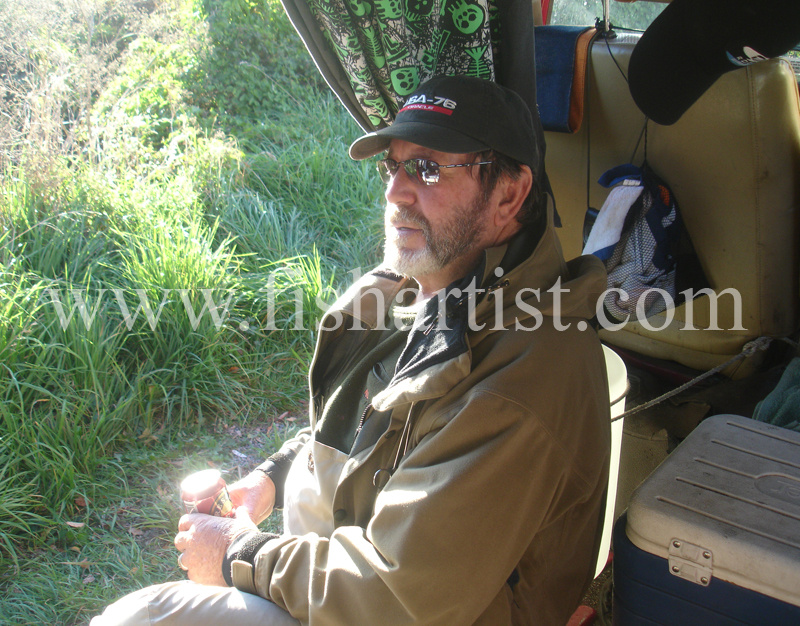 David Aka (Hama). - Fishermen of Taupo.