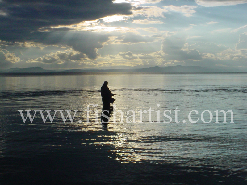 Silver Sky in Taupo. - Trout Fishing - Taupo New Zealand.