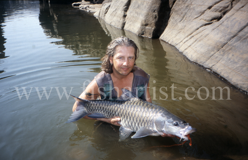 Mahseer Moment. - Mahseer Fishing India.