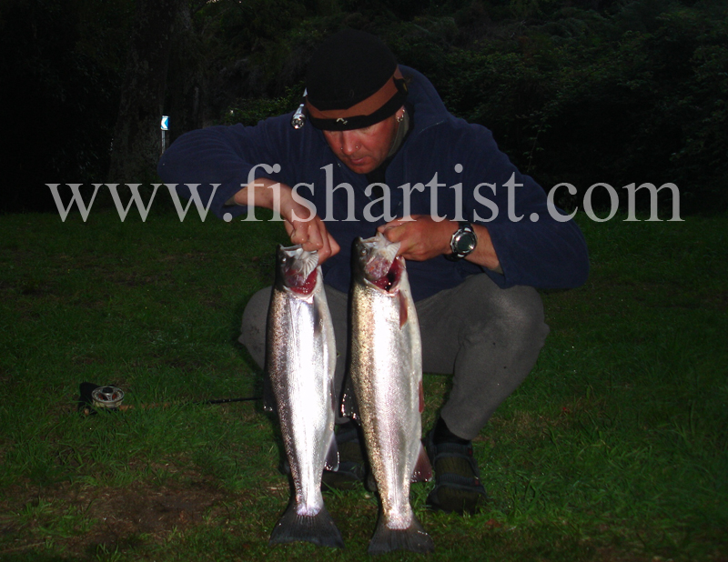 The Only Way to Start the Day! - Trout Fishing - Taupo New Zealand.