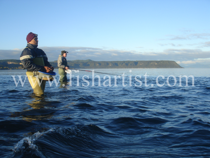 C.O. & Erie. - Fishermen of Taupo.