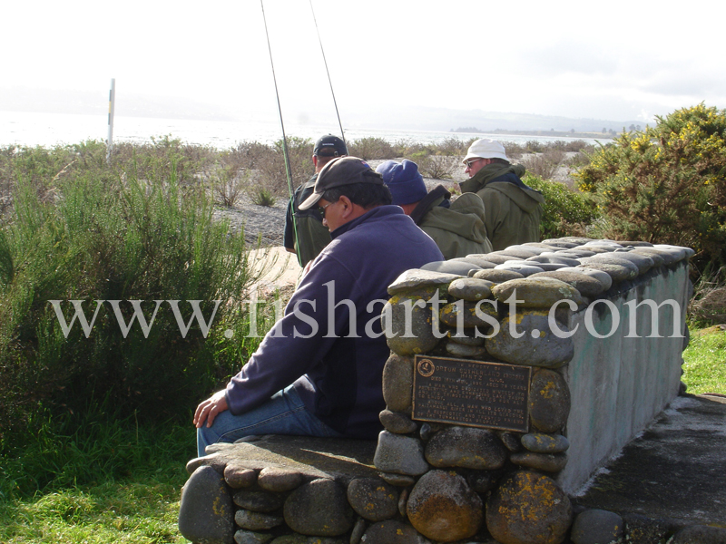 Taupo Fishermen -Tom & Bill. - Trout Fishing - Taupo New Zealand.