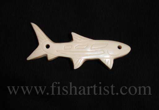 Northwest Indian Bonefish. - Fishing Bone Carvings.