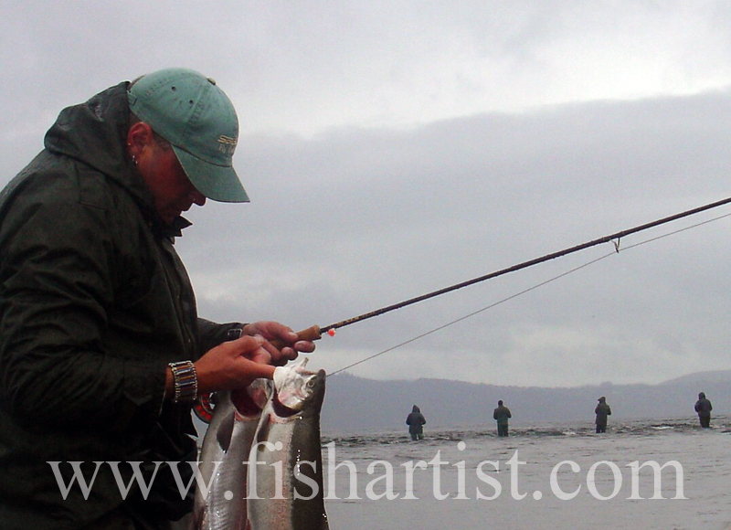 A Good Day in Taupo. - Trout Fishing - Taupo New Zealand.
