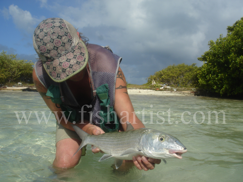 Bonefish Photo - Trophy Bonefish. - Bonefish & Tarpon.