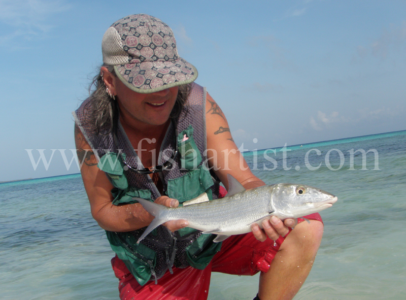 Caught Bonefish 2010. - Bonefishing 2010.