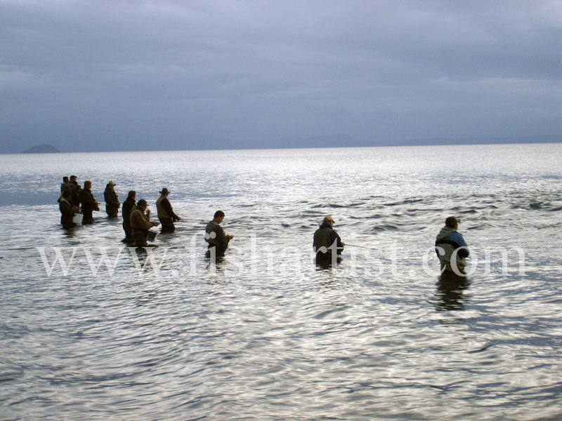 Late April - Waitahanui Rip. - Trout Fishing - Taupo New Zealand.