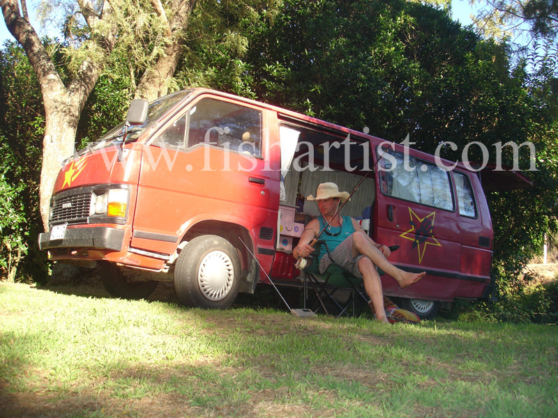 Fishartist. - Fishermen of Taupo.
