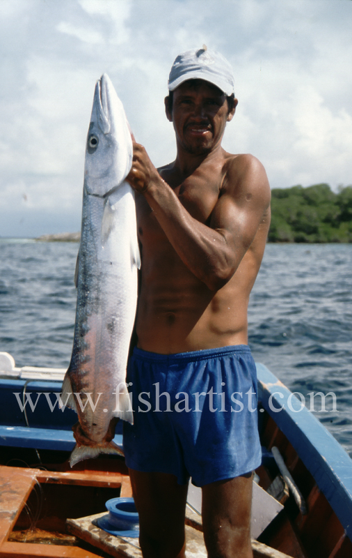 Barracuada Man. - Eyes of a Fisherman.