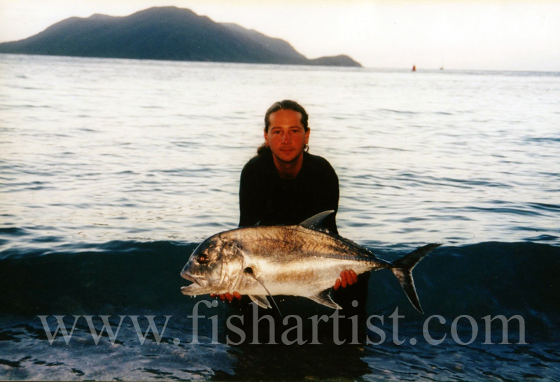 Giant Travelly - Australia. - The Fish Trophy Room.