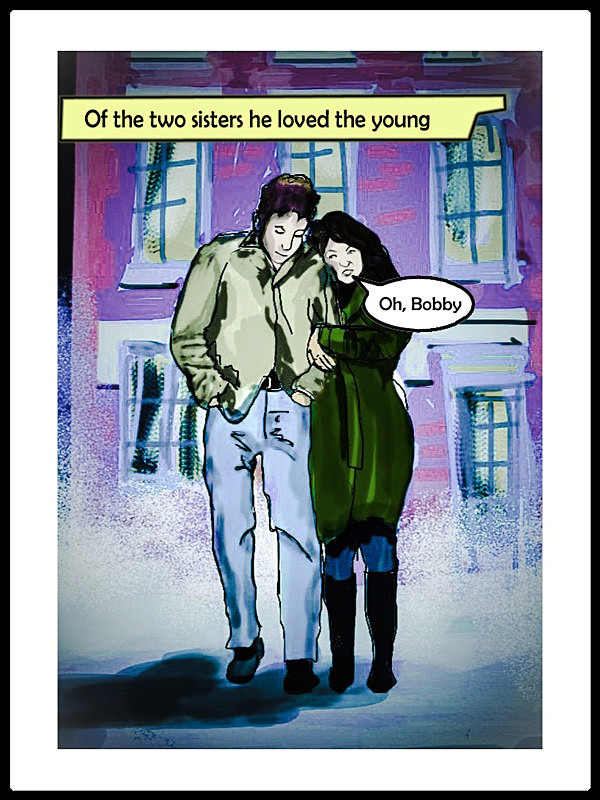 Comic book Dylan iPad NFS - Dylan portraits and paintings