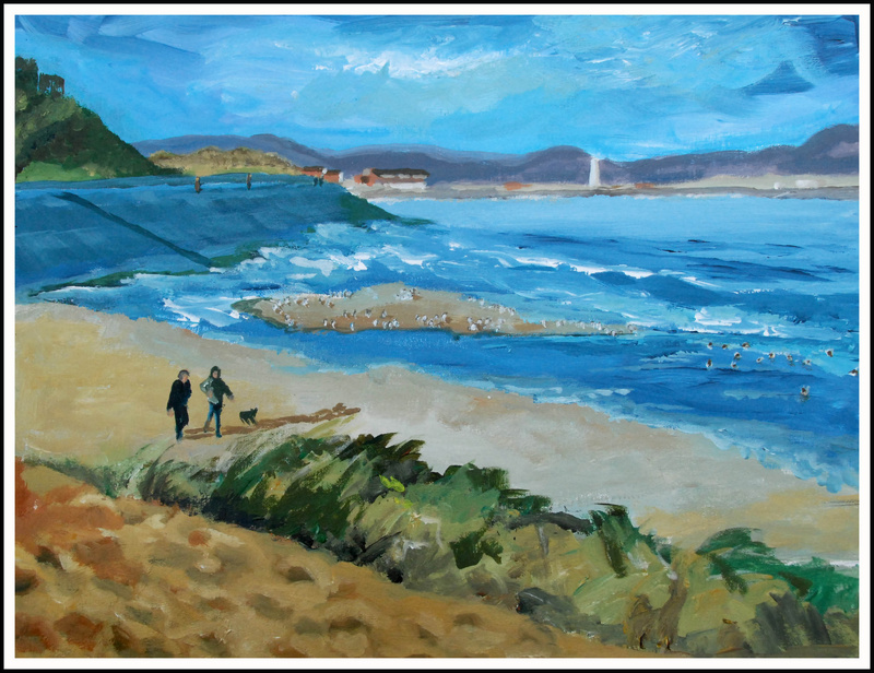 View towards Moreton (£100) - Art (General)