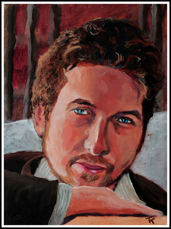 Winterlude (£150) - Dylan portraits and paintings