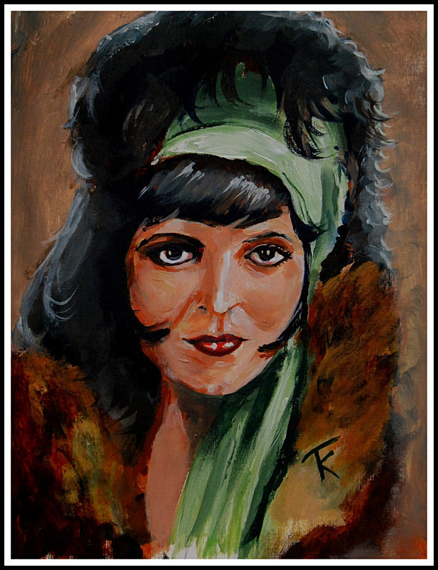 Clara Bow (£60) - Portraits