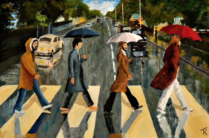 The Road In The Rain (£400) - Art (General)