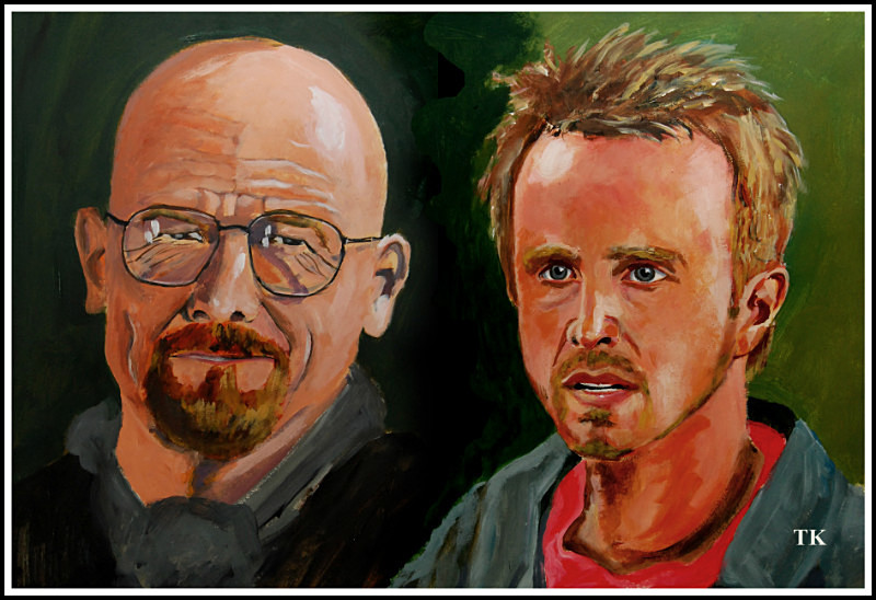 Walt and Jesse - Portraits