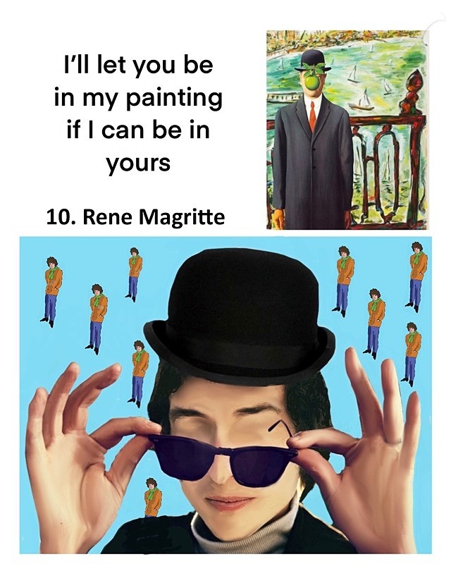 Rene Magritte - I'll Let You be in my Painting
